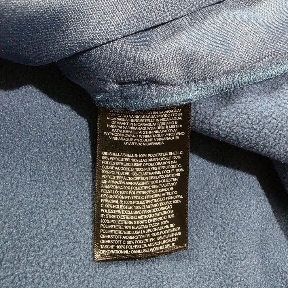 The North Face Apex Bionic 3 Jacket Mens 2XL Blue Heather Softshell NF0A84JX